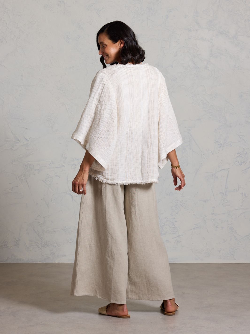 Coastal French Linen Shrug Sand Dune