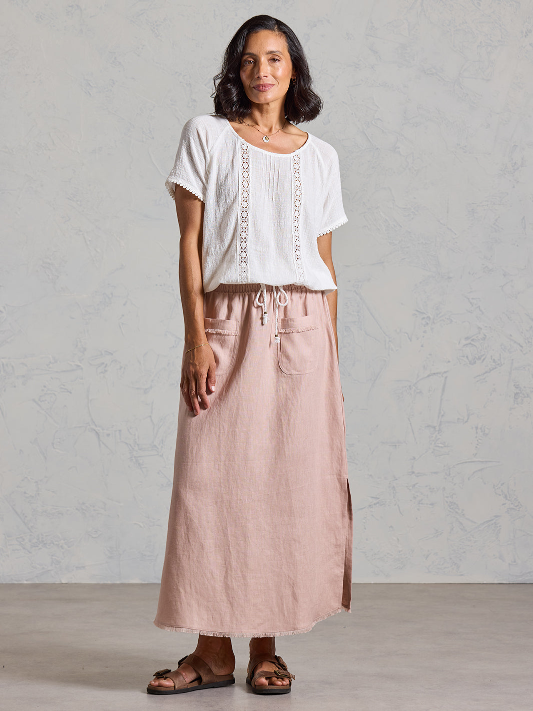 Daisy Organic Cotton Blouse Ivory