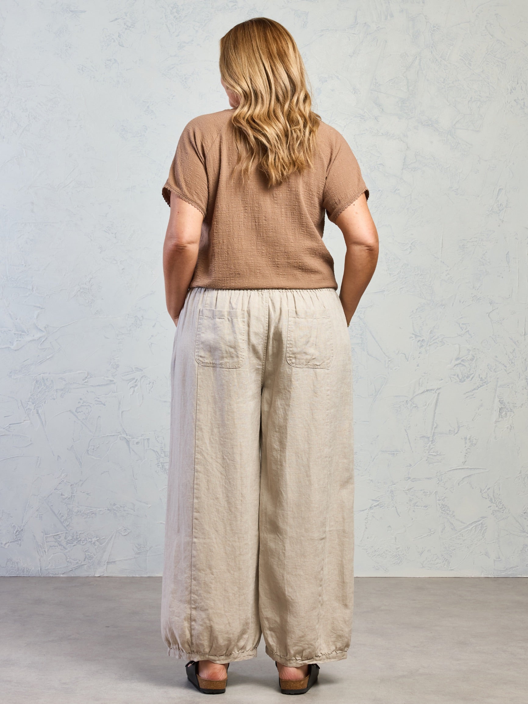 Daisy Organic Cotton Blouse Cinnamon