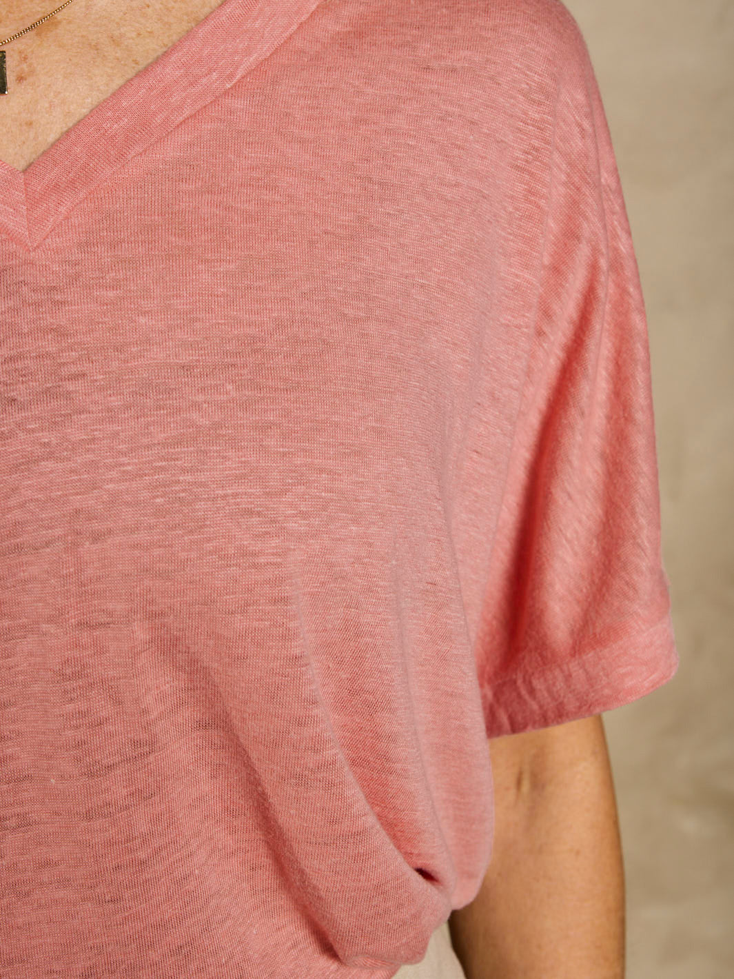 Iris Jersey T-Shirt Dusty Coral