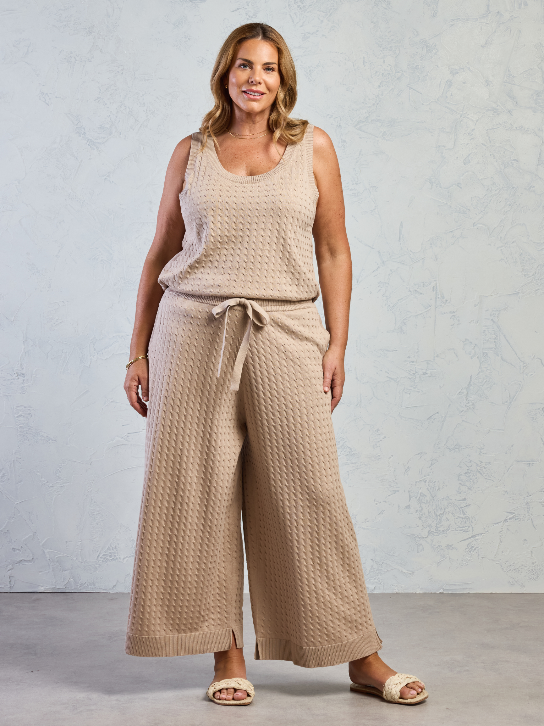 Pambula Cotton Knit Trousers Tuffet