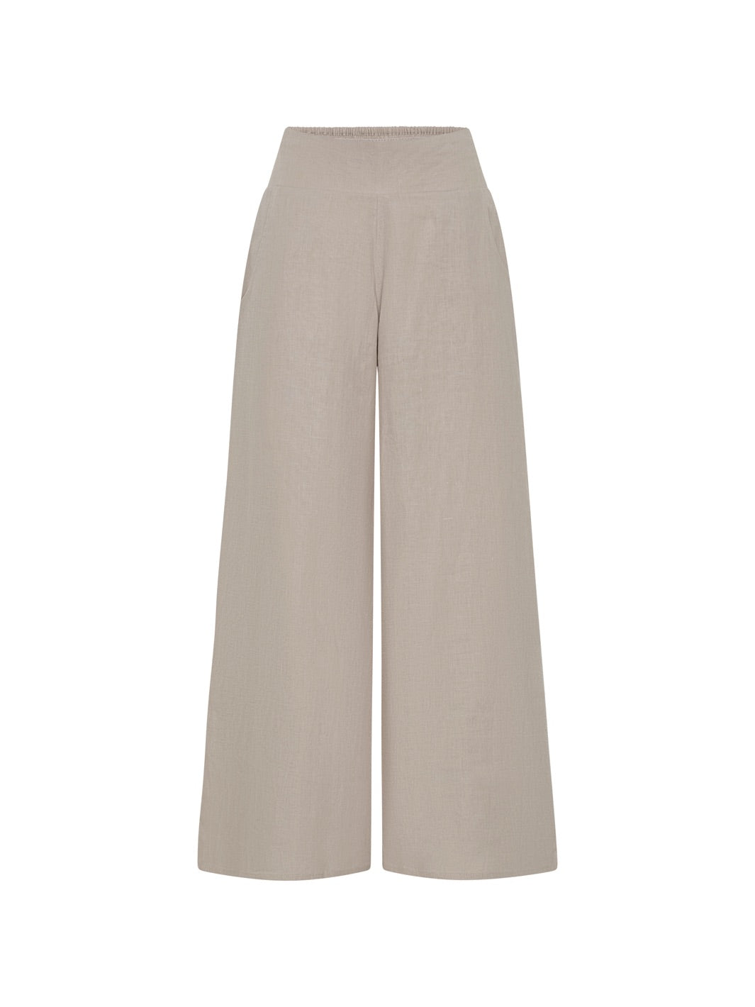 Portillo Linen Trousers Flax