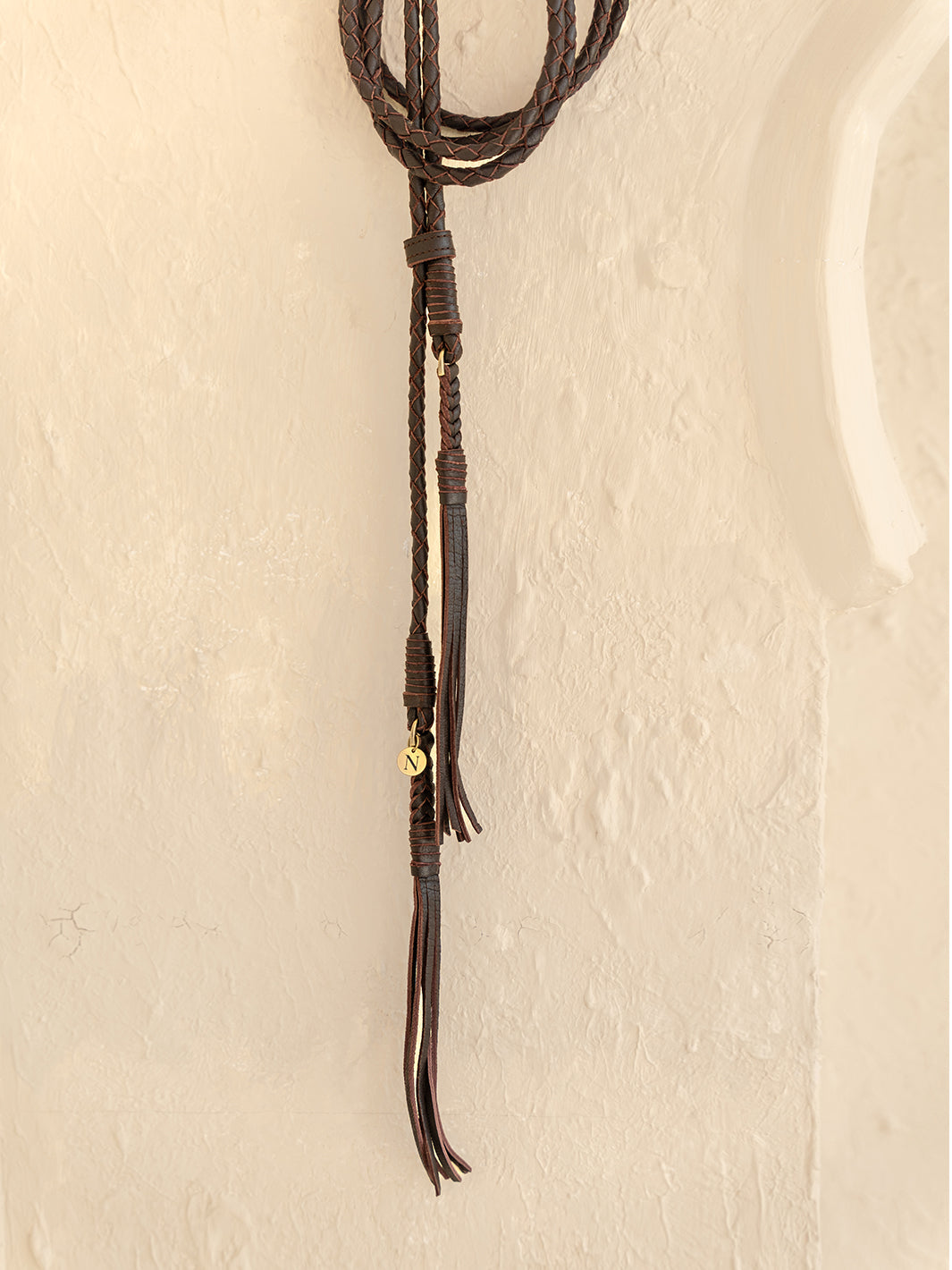 Image featrues Sierra Leather Belt in Carob