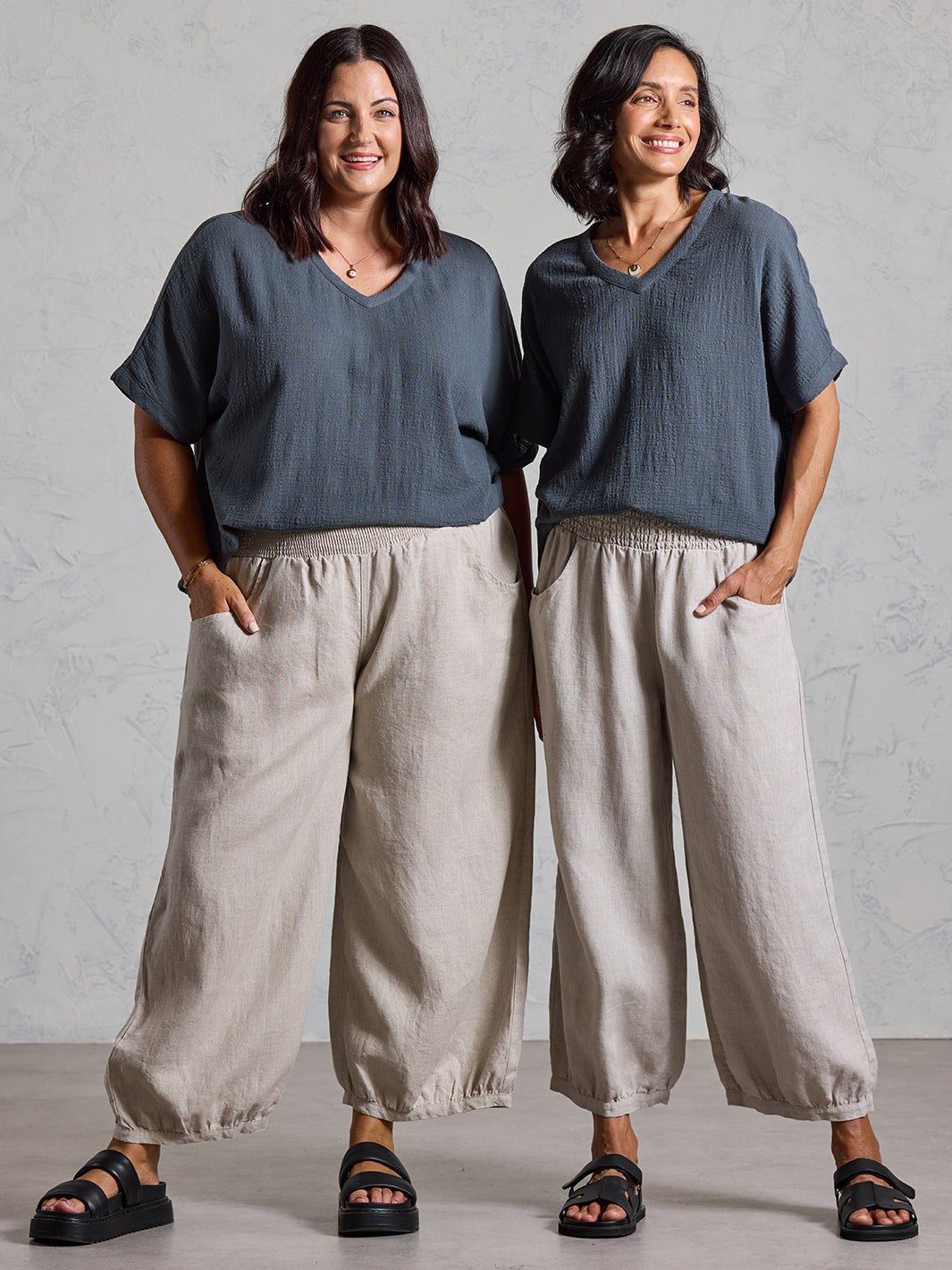 Sadhu French Linen Trousers Flax