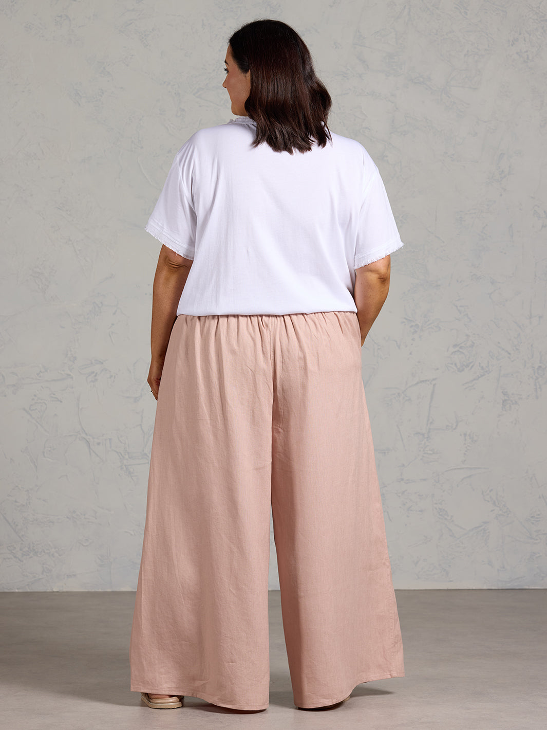 Vivre French Linen and Cotton Blouse White