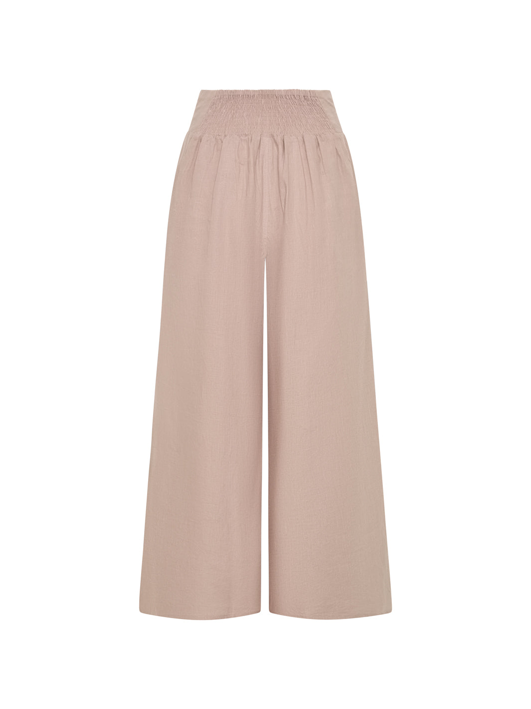 Portillo Linen Trousers Tea Rose
