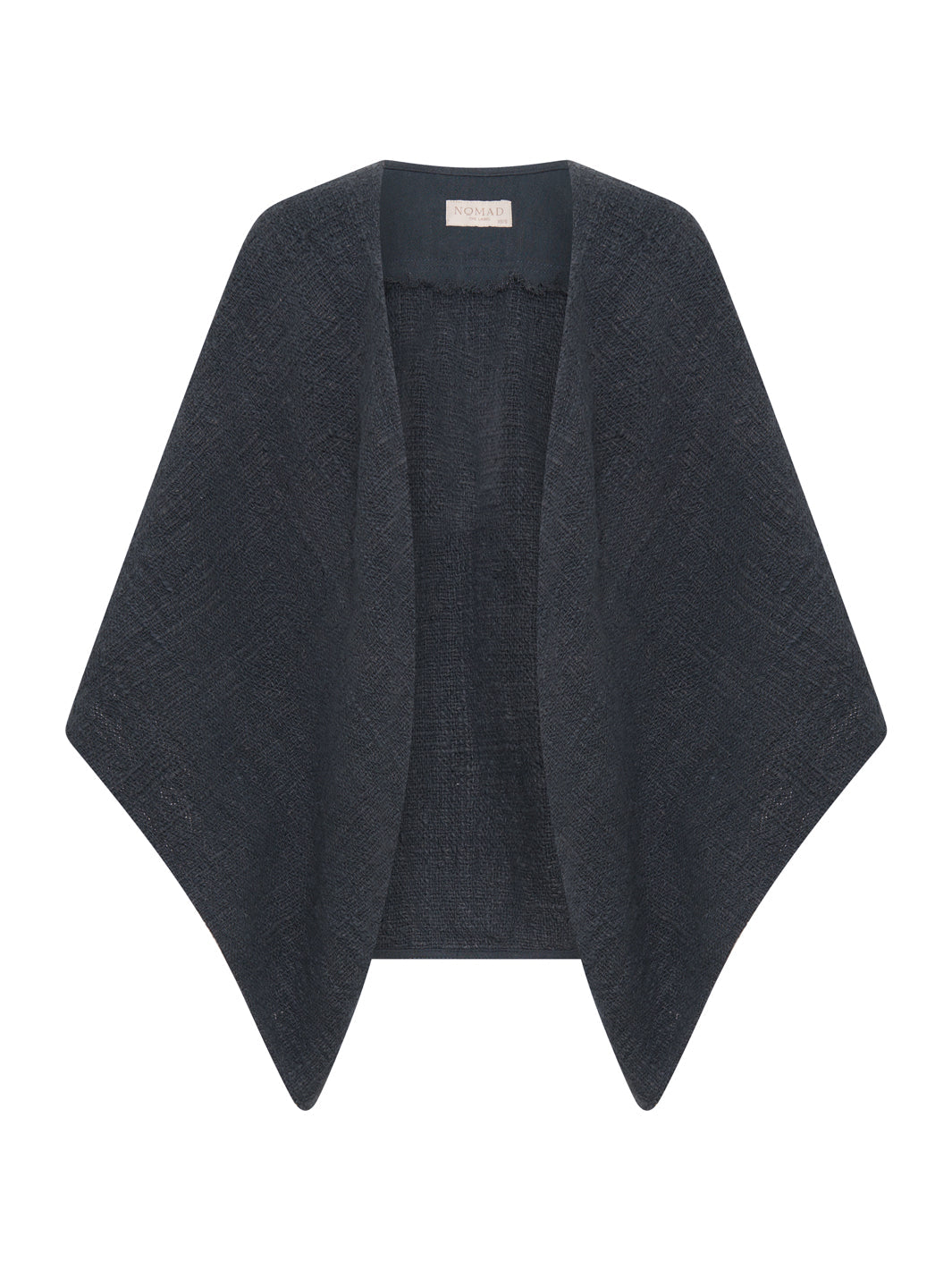 Image features Bloom Cotton Shrug in Charcoal.
