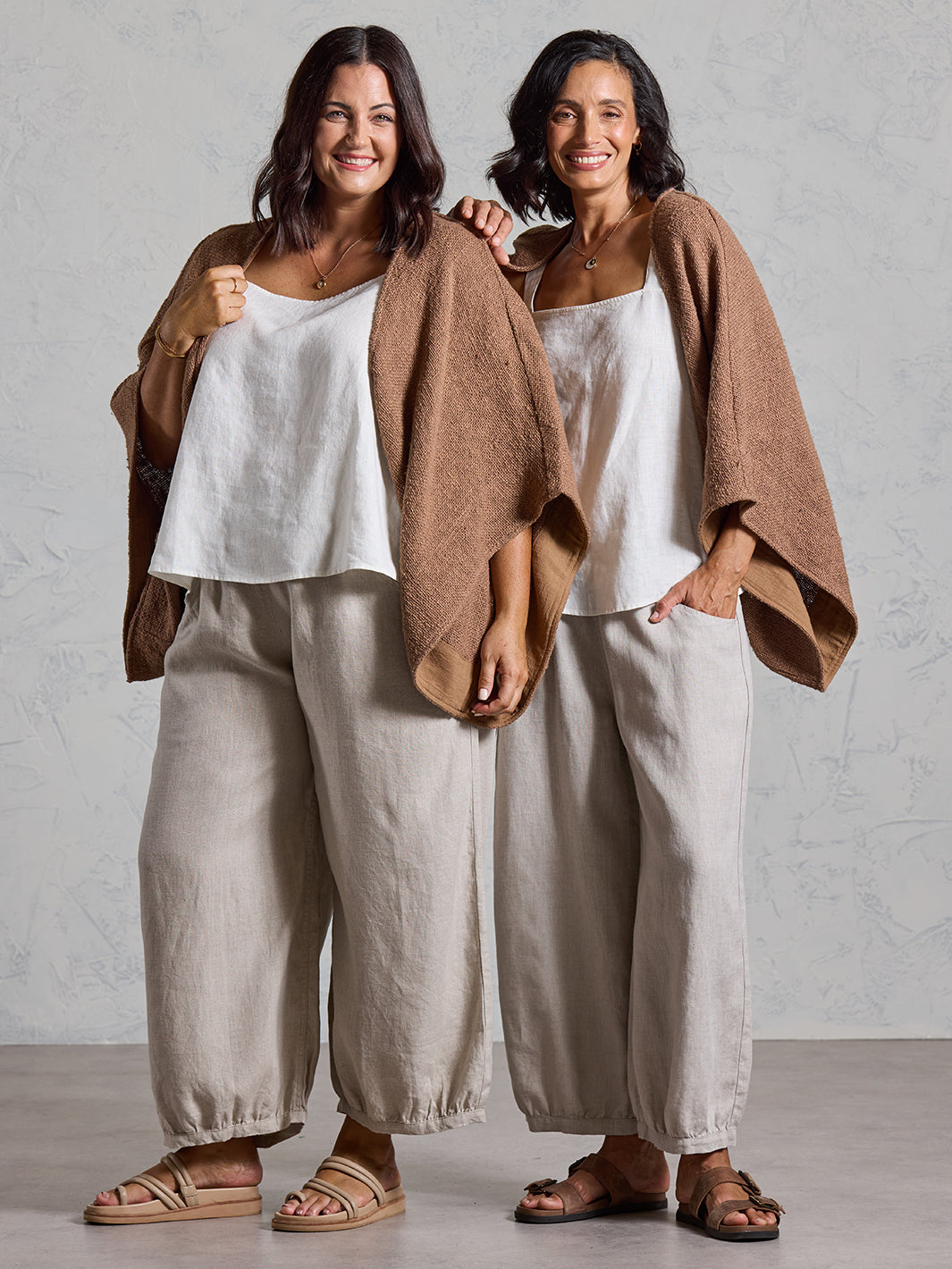 Bloom Cotton Shrug Desert Sand