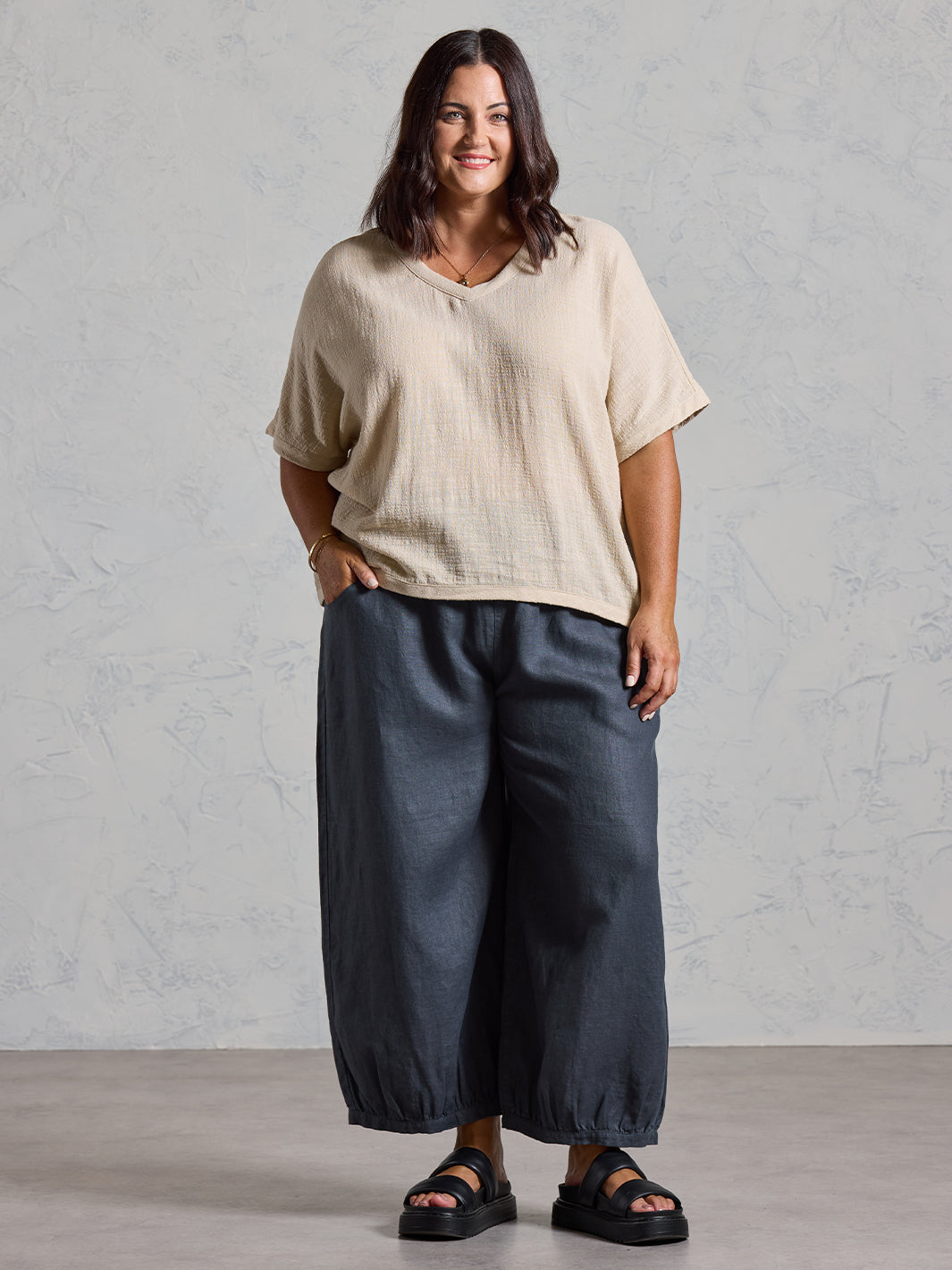 Montego Cotton Top Stone