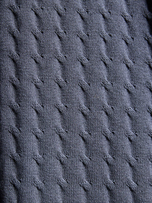 Close-up of a textured gray fabric
