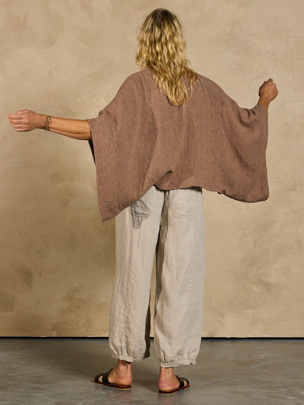 Bloom Cotton Shrug Desert Sand
