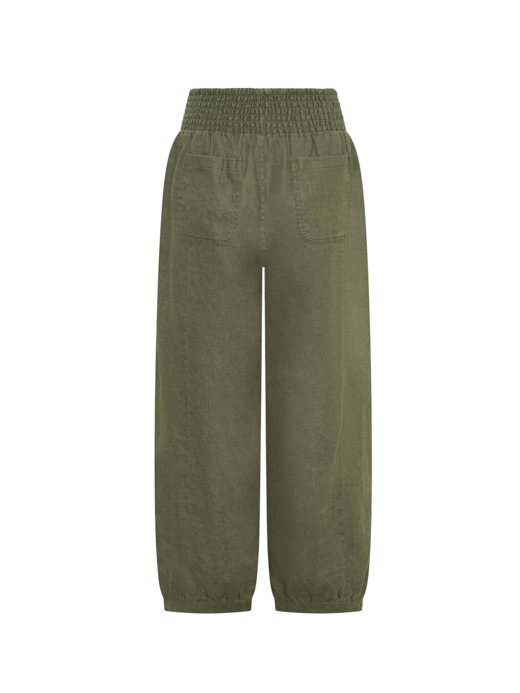 Sadhu French Linen Trousers Olive