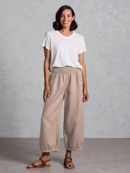 Sadhu French Linen Trousers Tuffet
