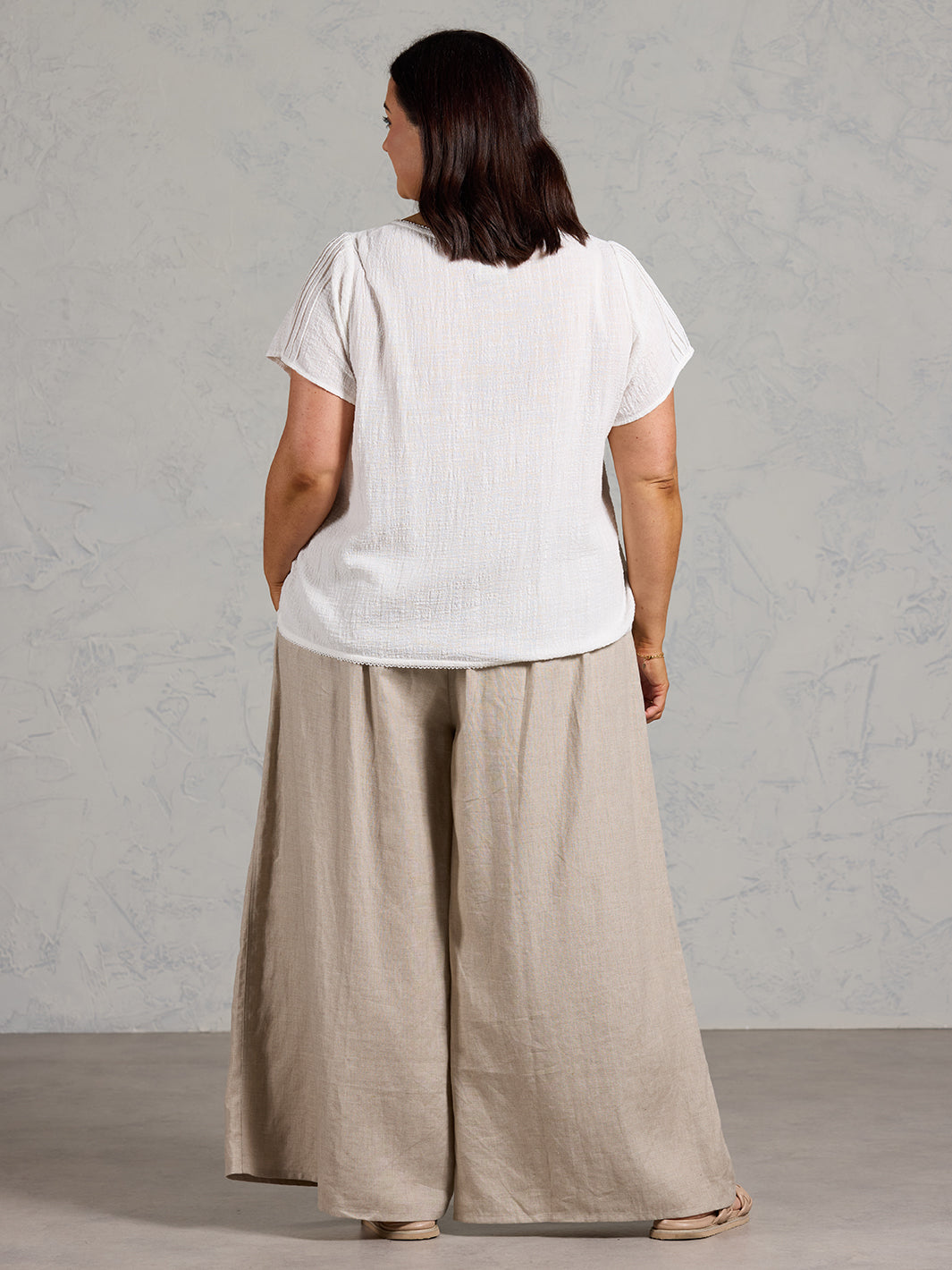 Biarritz Organic Cotton Top Coconut